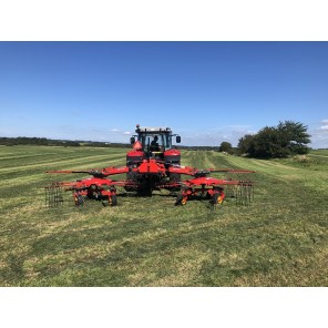 Fransgård BF 7000 rive m/hydr.oppklapp twin rotor, trepunkt