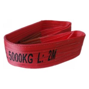 BÅNDSTROPP 5 TONN 5 M RØD