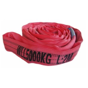 RUNDSLING 5 TONN 6,0 M RØD